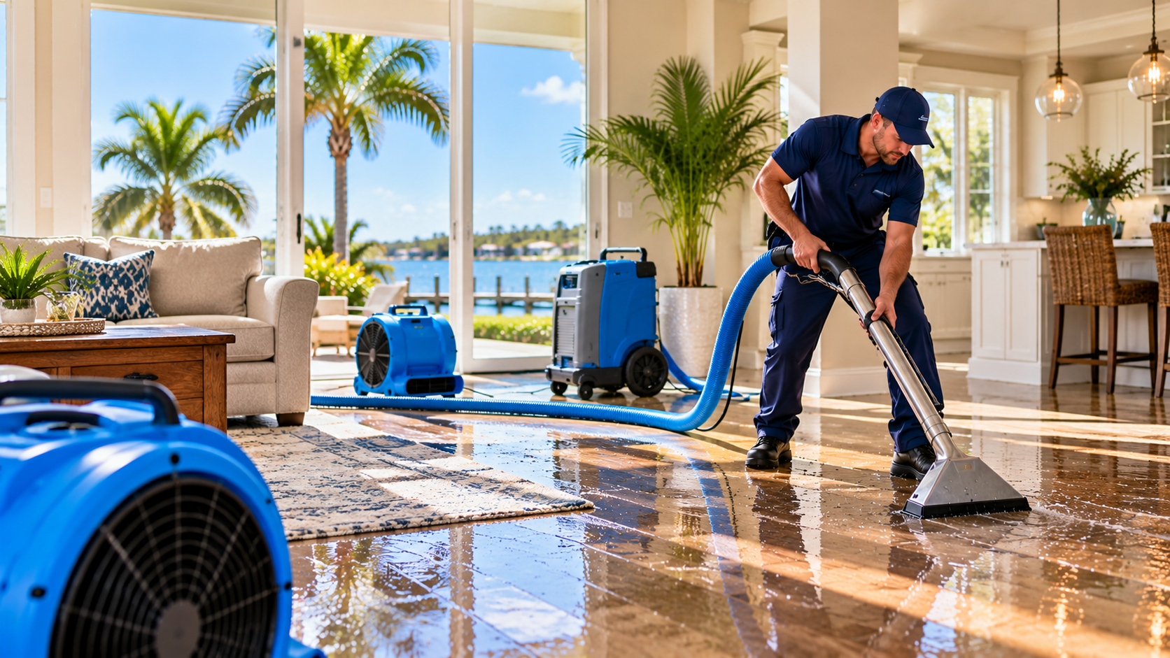 flood water damage removal in Dunedin