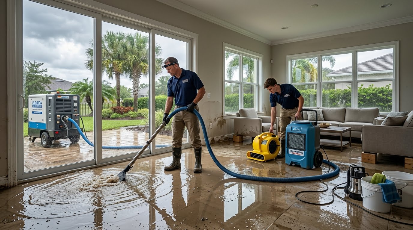 flood or sewage cleanup in St Petersburg FL 