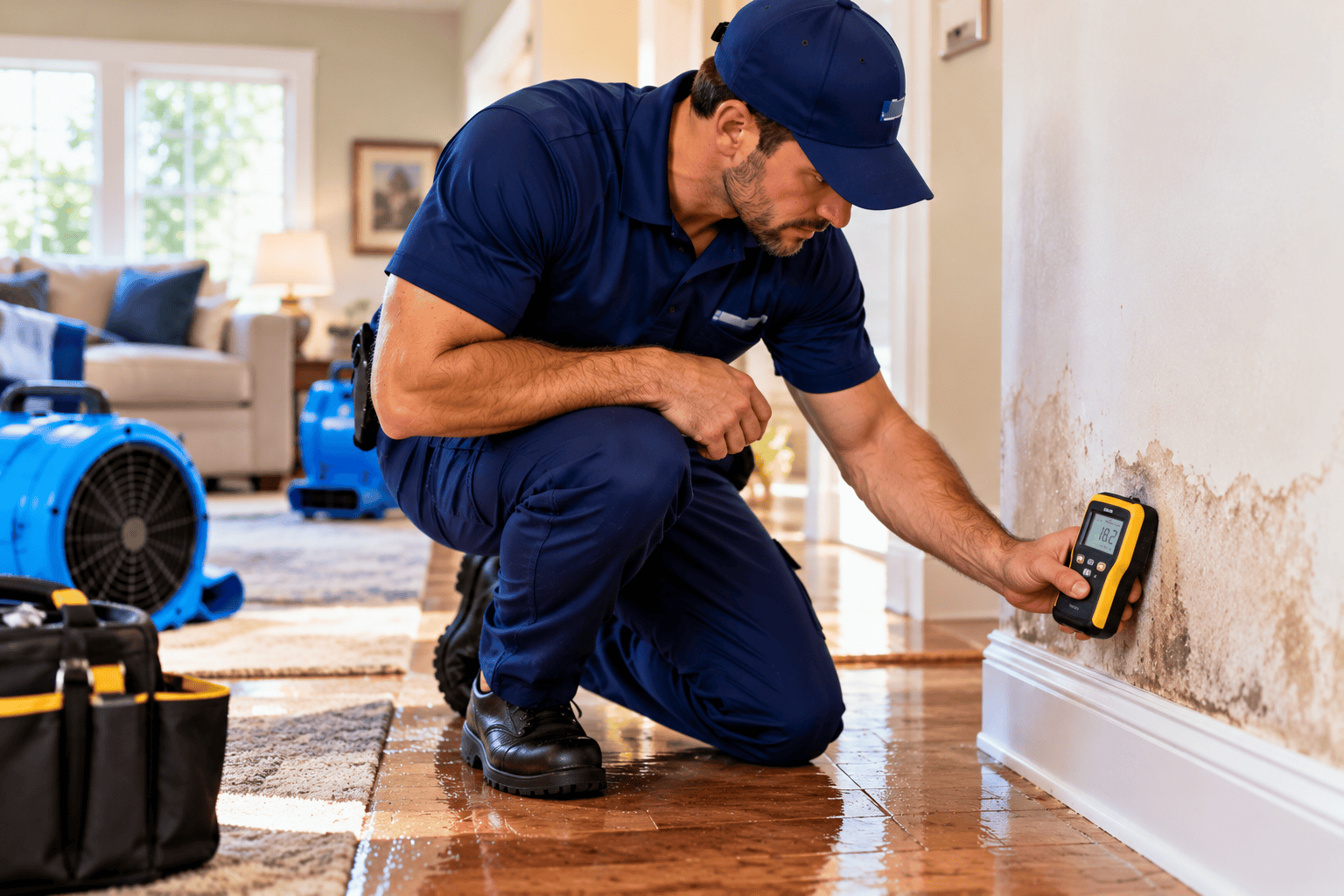moisture damage detection in Safety Harbor