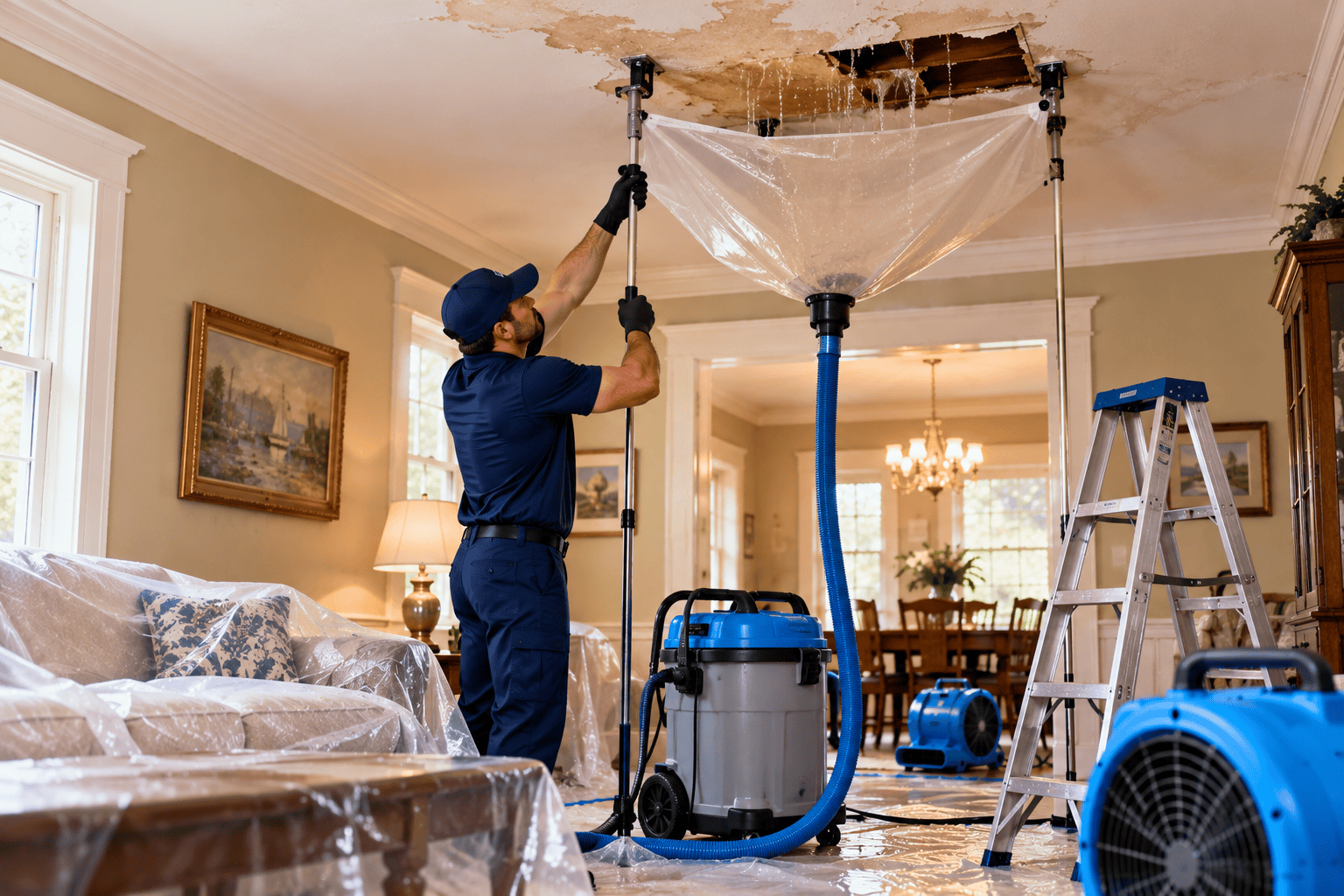 water damage restoration in Safety Harbor FL